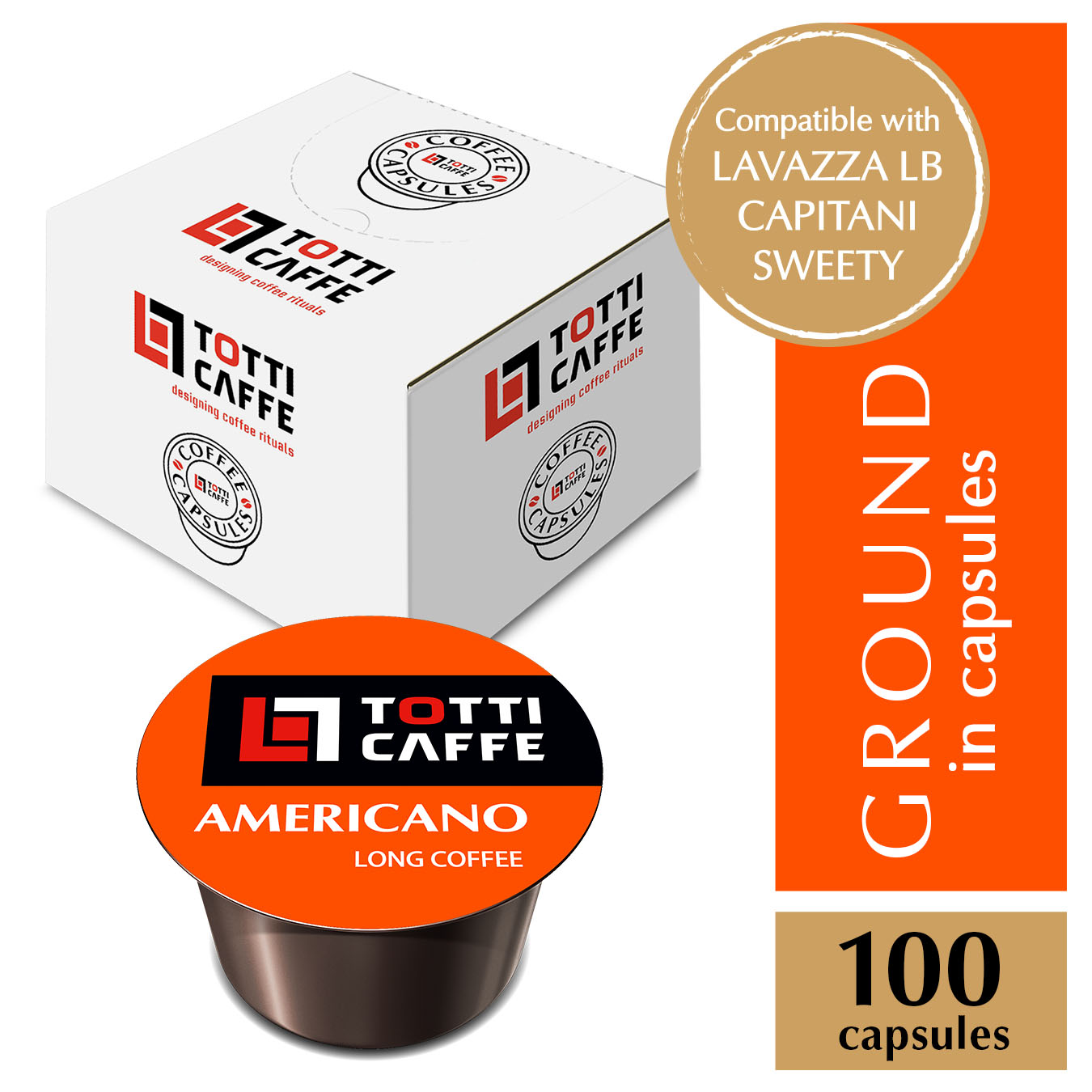 Capsules TOTTI CAFFE Americano